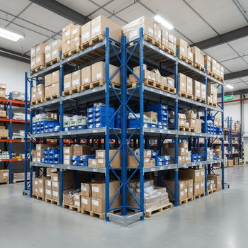 Pack of 8 Heavy Duty 900mm Uprights for Shelving Units