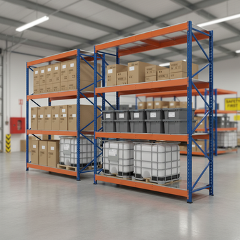 Heavy Duty Industrial Steel Shelving - 1980mm High - 800kg Capacity