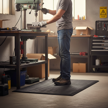 Premium Dual Layer Anti-Fatigue Mat - Non-Slip Surface for Comfort