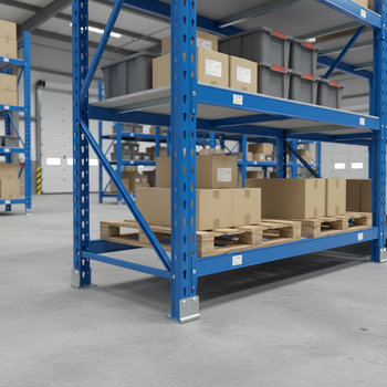 Premium Steel Feet for Shelving - Galvanised, Single or Double