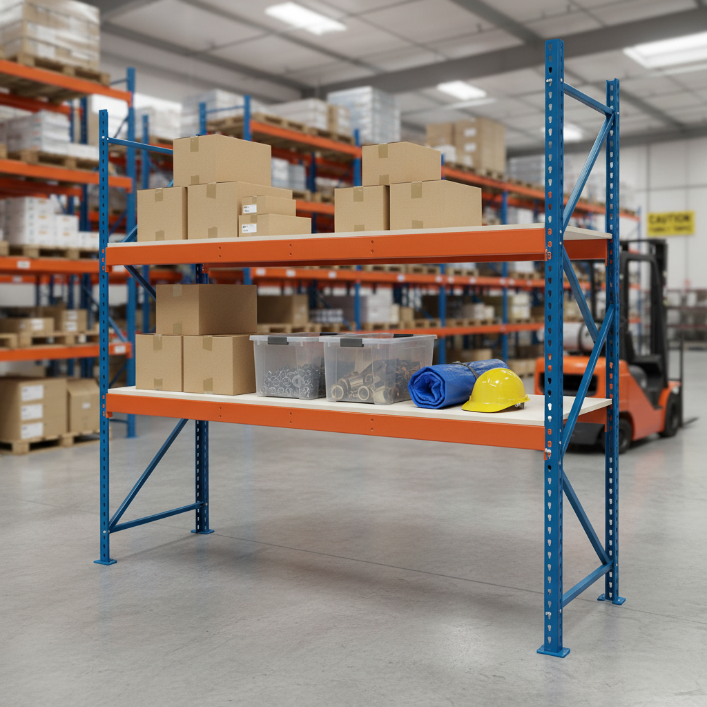 Additional Heavy Duty Melamine Shelf - Multi-Use for Storage Solutions - Front view