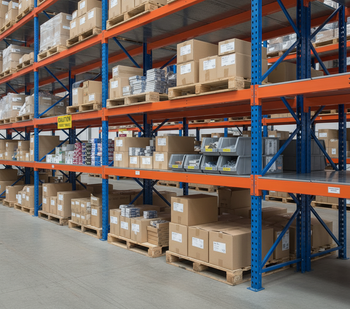Additional Heavy Duty Steel Shelf - Blue & Orange - 0.8mm Thick