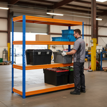 Professional Heavy Duty Industrial Shelving - 1770mm High - Supports up to 600kg