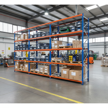 Heavy Duty Industrial Shelving - 2440mm High - 340kg Capacity - Steel