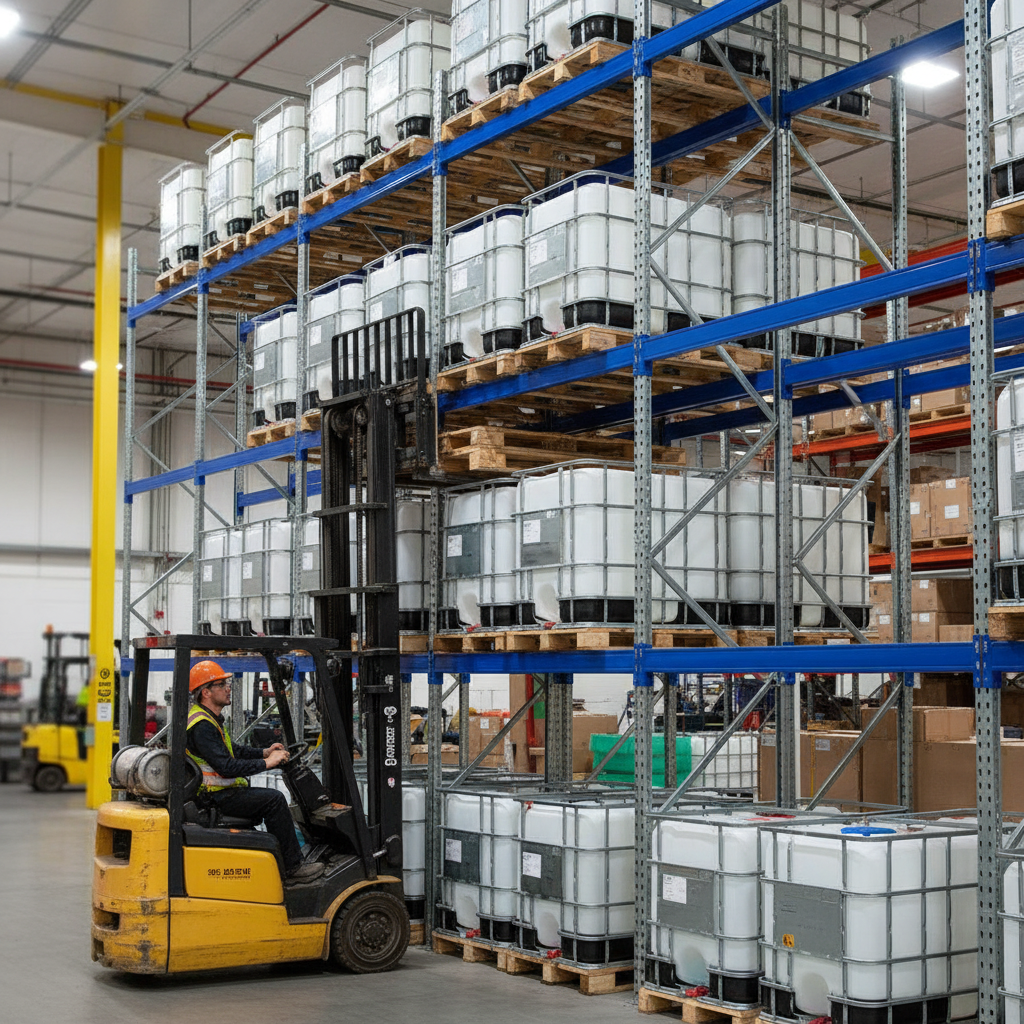 5x Heavy Duty Shelving Support Beams - Reinforcement for Industrial Use - Front view